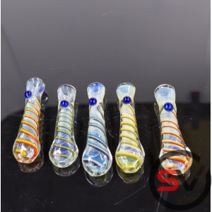 CANDY CANE SWIRL ONE HITTER 5CT/PK